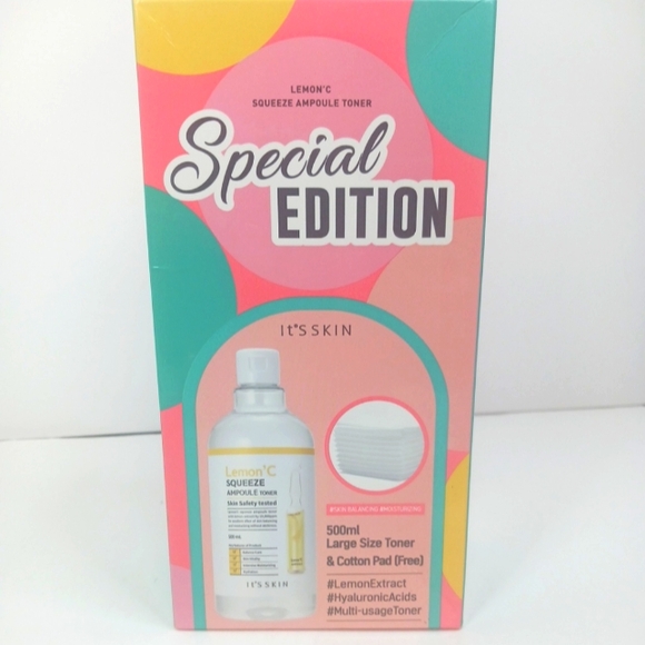 NIB It’s Skin Lemon’C Squeeze Ampoule Toner | Special Edition - Picture 1 of 5